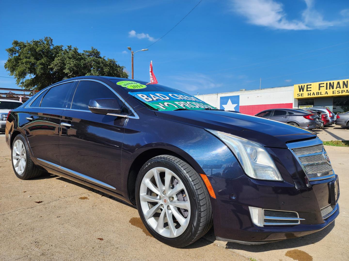 2014 DARK BLUE /BLACK LEATHER Cadillac XTS LUXURY (2G61M5S34E9) , AUTO transmission, located at 2660 S.Garland Avenue, Garland, TX, 75041, (469) 298-3118, 32.885551, -96.655602 - Welcome to DallasAutos4Less, one of the Premier BUY HERE PAY HERE Dealers in the North Dallas Area. We specialize in financing to people with NO CREDIT or BAD CREDIT. We need proof of income, proof of residence, and a ID. Come buy your new car from us today!! This is a Loaded 2014 CADILLAC XTS SE - Photo#1